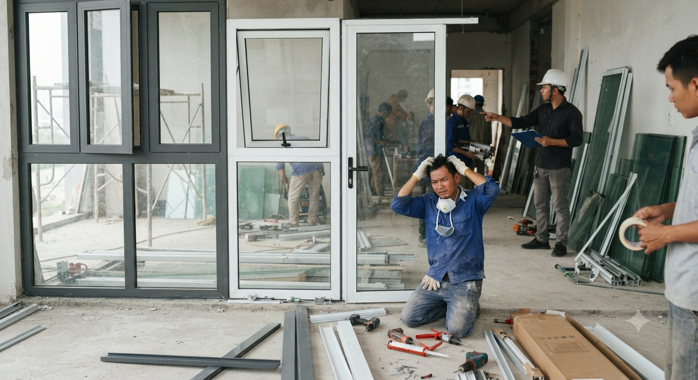 Những hệ lụy khi thay đổi thiết kế màu sắc và kiểu mở giữa chừng