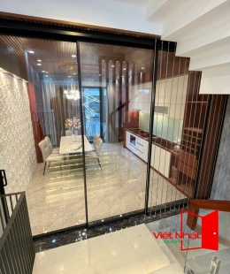 Mẫu cửa nhôm hệ slim 3 