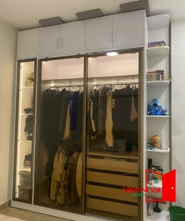 Mẫu tủ quần áo 3